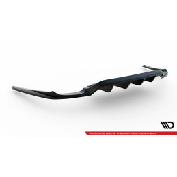 Maxton Design-Central Arriere Splitter (avec une barre verticale) Porsche Panamera Turbo 970 