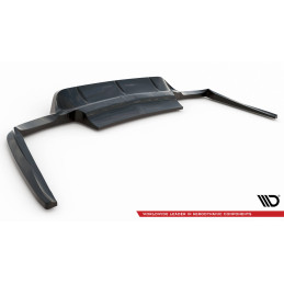 Maxton Design-Central Arriere Splitter (avec une barre verticale) Porsche Panamera Turbo 970 