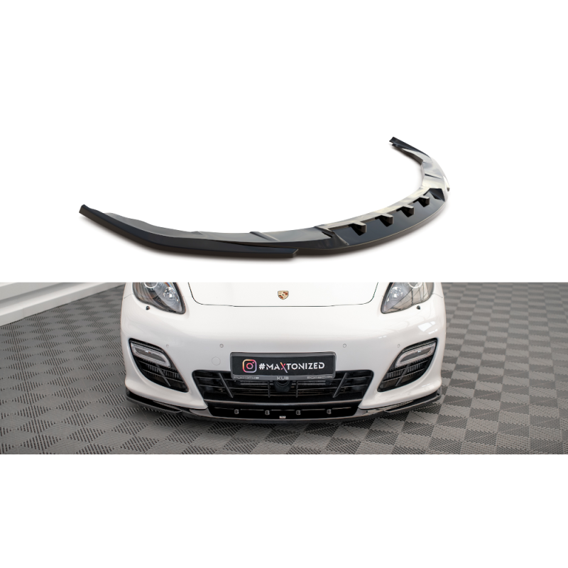 Maxton Design-Lame Du Pare-Chocs Avant V.2 Porsche Panamera Turbo Sport Design Package 970 Maxton Design-Lame Du Pare-Chocs Avant V.2 Porsche Panamera Turbo Sport Design Package 970