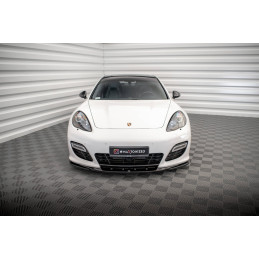 Maxton Design-Lame Du Pare-Chocs Avant V.2 Porsche Panamera Turbo Sport Design Package 970 