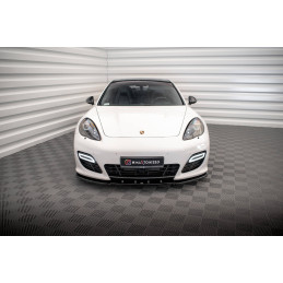 Maxton Design-Lame Du Pare-Chocs Avant V.1 Porsche Panamera Turbo Sport Design Package 970 