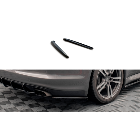 Maxton Design-Lames De Pare-Chocs Arrière Latérales Porsche Panamera / Panamera Diesel 970 