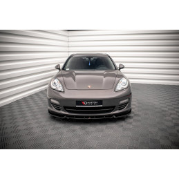Maxton Design-Lame Du Pare-Chocs Avant V.2 Porsche Panamera / Panamera Diesel 970 