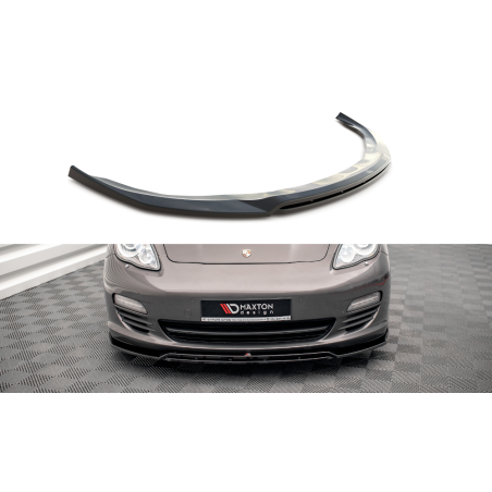 Maxton Design-Lame Du Pare-Chocs Avant V.1 Porsche Panamera / Panamera Diesel 970 