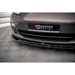 Maxton Design-Lame Du Pare-Chocs Avant V.1 Porsche Panamera / Panamera Diesel 970 