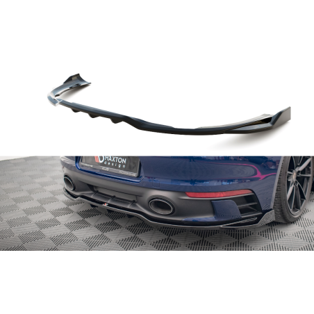 Maxton Design-Central Arriere Splitter (avec une barre verticale) V.2 Porsche 911 Carrera Aero 992 