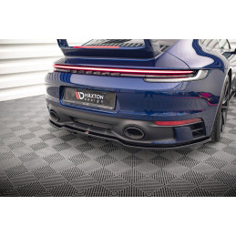 Maxton Design-Central Arriere Splitter (avec une barre verticale) V.1 Porsche 911 Carrera Aero 992 