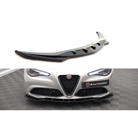 Maxton Design-Lame Du Pare-Chocs Avant V.2 Alfa Romeo Giulia Sport 