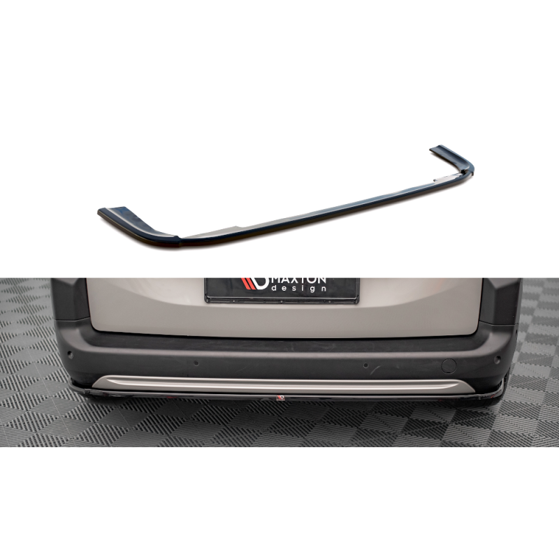 Maxton Design-Central Arriere Splitter Citroen Berlingo Mk3 