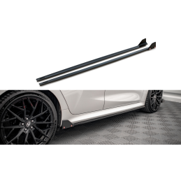 Maxton Design-Rajouts Des Bas De Caisse V.1 + Ailerons Toyota Yaris Mk4 