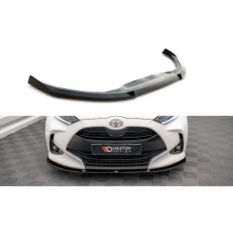Maxton Design-Lame Du Pare-Chocs Avant V.3 Toyota Yaris Mk4 