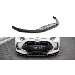 Maxton Design-Lame Du Pare-Chocs Avant V.2 Toyota Yaris Mk4 