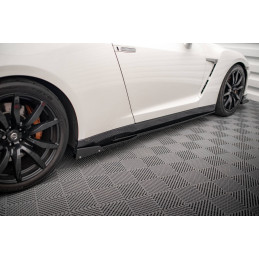 Maxton Design-Rajouts Des Bas De Caisse + Ailerons Nissan GTR R35 Facelift 