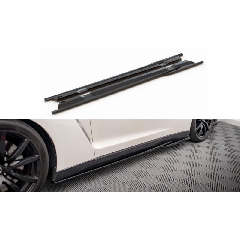 Maxton Design-Rajouts Des Bas De Caisse Nissan GTR R35 Facelift Maxton Design-Rajouts Des Bas De Caisse Nissan GTR R35 Facelift