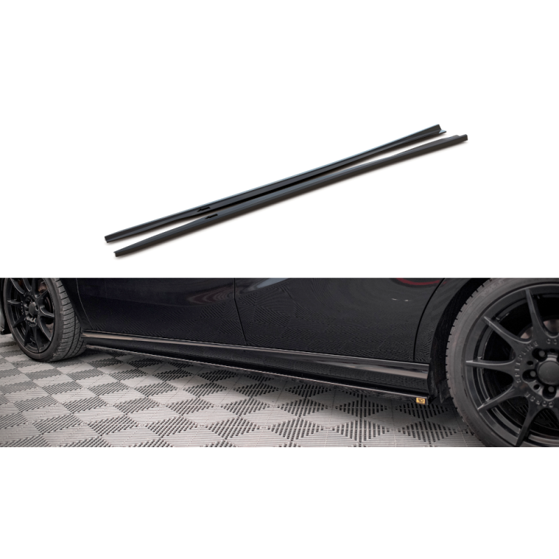 Maxton Design-Rajouts Des Bas De Caisse Mercedes-Benz B W246 Facelift Maxton Design-Rajouts Des Bas De Caisse Mercedes-Benz B W246 Facelift
