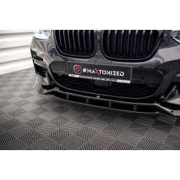Maxton Design-Lame Du Pare-Chocs Avant V.2 BMW X3 M40d / M40i / M-Pack G01 