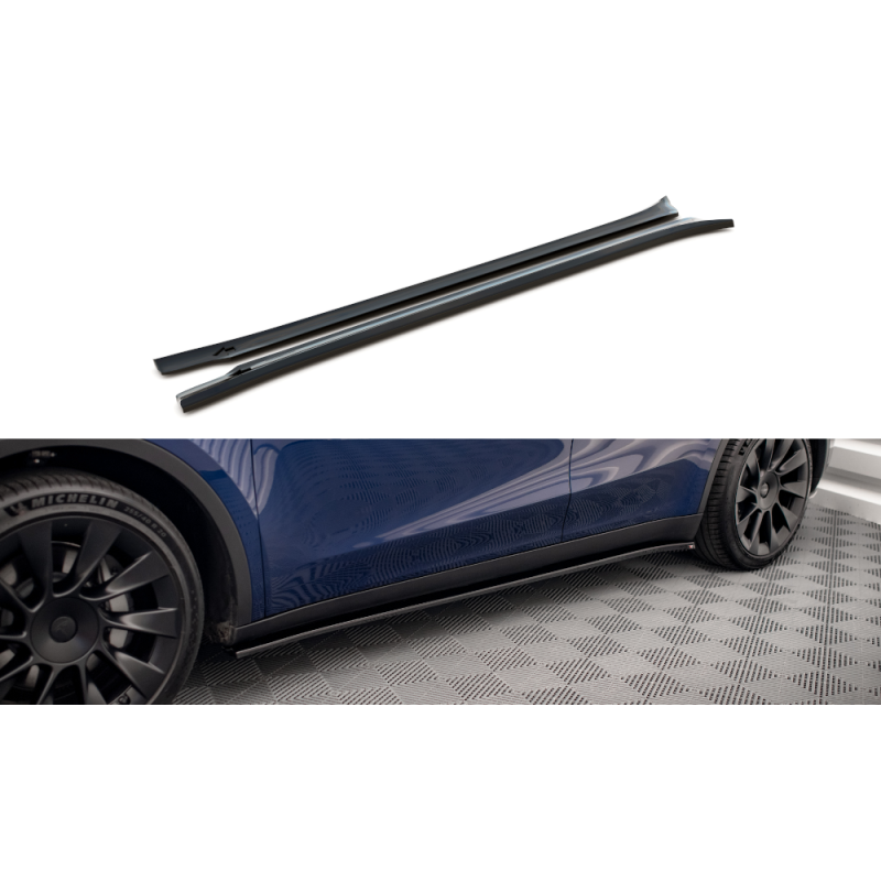 Maxton Design-Rajouts Des Bas De Caisse V.2 Tesla Model Y 