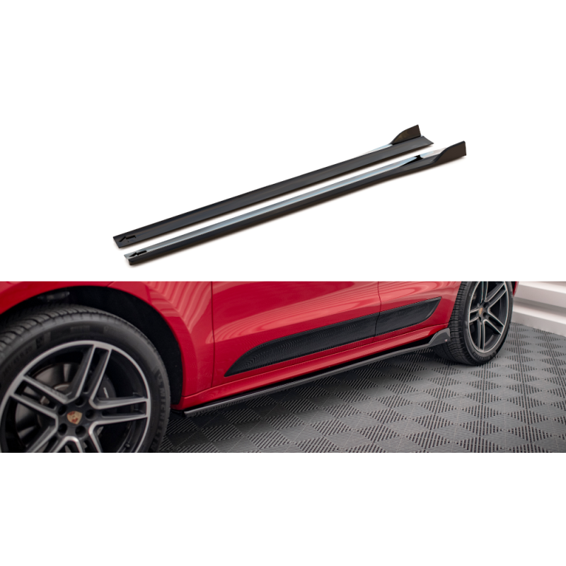 Maxton Design-Rajouts Des Bas De Caisse Porsche Macan Mk1 Facelift Maxton Design-Rajouts Des Bas De Caisse Porsche Macan Mk1 Facelift