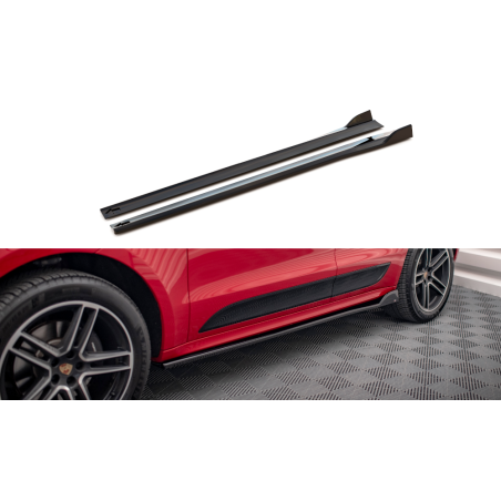 Maxton Design-Rajouts Des Bas De Caisse Porsche Macan Mk1 Facelift 