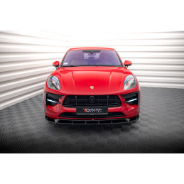 Maxton Design-Lame Du Pare-Chocs Avant V.2 Porsche Macan Mk1 Facelift 