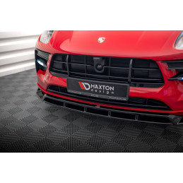 Maxton Design-Lame Du Pare-Chocs Avant V.2 Porsche Macan Mk1 Facelift 