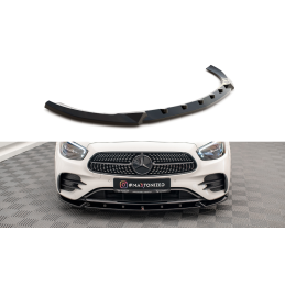 Maxton Design-Lame Du Pare-Chocs Avant V.2 Mercedes-Benz E AMG-Line W213 Facelift 