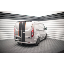 Maxton Design-Lames De Pare-Chocs Arrière Latérales Ford Transit Custom ST-Line Mk1 Facelift 