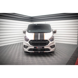 Maxton Design-Lame Du Pare-Chocs Avant Ford Transit Custom ST-Line Mk1 Facelift 