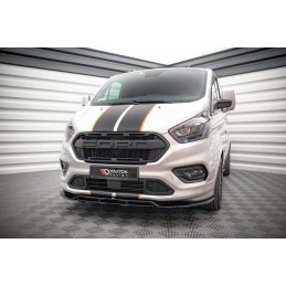 Maxton Design-Lame Du Pare-Chocs Avant Ford Transit Custom ST-Line Mk1 Facelift 