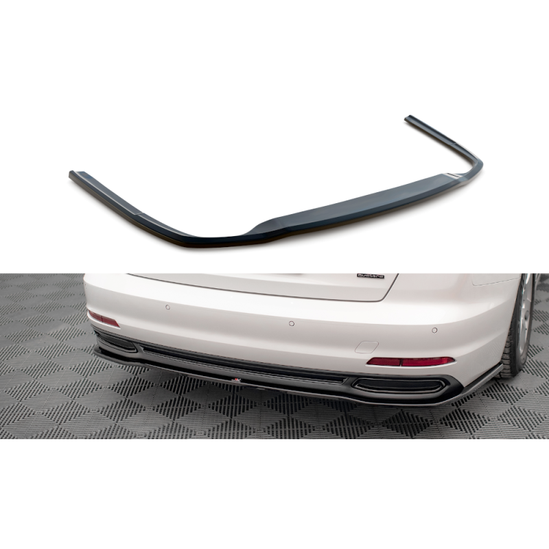 Maxton Design-Central Arriere Splitter Audi A6 C8 