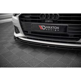 Maxton Design-Lame Du Pare-Chocs Avant V.3 Audi A6 C8 