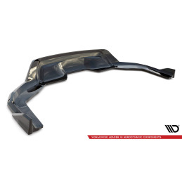 Maxton Design-Central Arriere Splitter (avec une barre verticale) BMW X6 M-Pack F16 