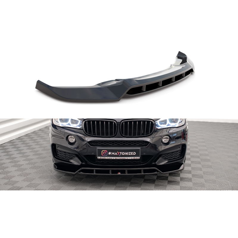Maxton Design-Lame Du Pare-Chocs Avant V.2 BMW X6 M-Pack F16 Maxton Design-Lame Du Pare-Chocs Avant V.2 BMW X6 M-Pack F16