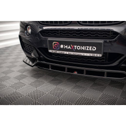 Maxton Design-Lame Du Pare-Chocs Avant V.2 BMW X6 M-Pack F16 