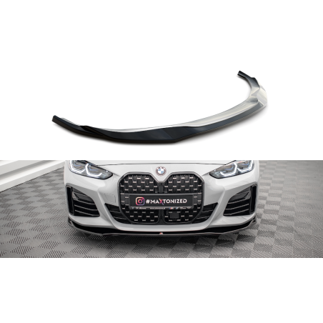 Maxton Design-Lame Du Pare-Chocs Avant V.1 BMW 4 / i4 Gran Coupe M-Pack G26 