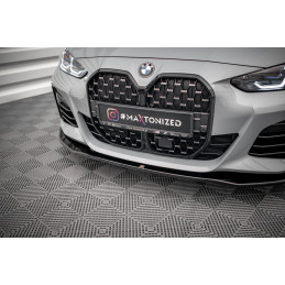 Maxton Design-Lame Du Pare-Chocs Avant V.1 BMW 4 / i4 Gran Coupe M-Pack G26 