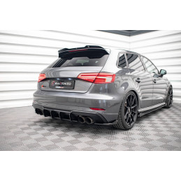 Maxton Design-Spoiler Cap Audi S3 / A3 S-Line Sportback 8V Facelift 