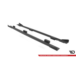 Maxton Design-Street Pro Rajouts Des Bas De Caisse + Flaps Audi S3 / A3 S-Line Sportback 8V Facelift 