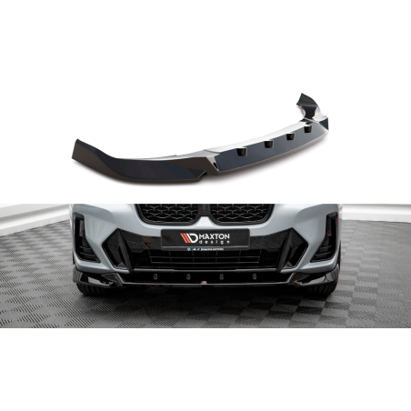 Maxton Design-Lame Du Pare-Chocs Avant V.2 BMW X4 M-Pack G02 Facelift 