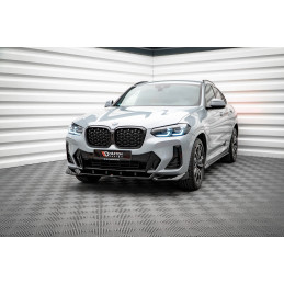 Maxton Design-Lame Du Pare-Chocs Avant V.2 BMW X4 M-Pack G02 Facelift 