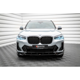 Maxton Design-Lame Du Pare-Chocs Avant V.2 BMW X4 M-Pack G02 Facelift 