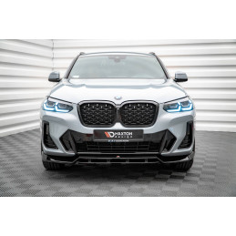 Maxton Design-Lame Du Pare-Chocs Avant V.1 BMW X4 M-Pack G02 Facelift 