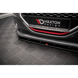 Maxton Design-Lame Du Pare-Chocs Avant V.1 Peugeot 208 GTi Mk1 
