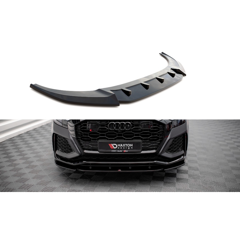 Maxton Design-Lame Du Pare-Chocs Avant V.1 Audi RSQ8 Mk1 Maxton Design-Lame Du Pare-Chocs Avant V.1 Audi RSQ8 Mk1