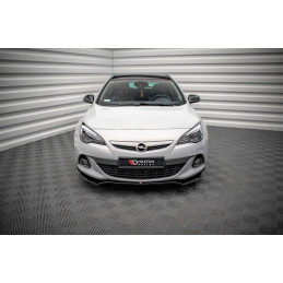 Maxton Design-Lame Du Pare-Chocs Avant V.2 Opel Astra GTC OPC-Line J 