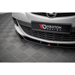 Maxton Design-Lame Du Pare-Chocs Avant V.1 Opel Astra GTC OPC-Line J 