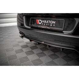 Maxton Design-Central Arriere Splitter (avec une barre verticale) Bentley Continental GT V8 S Mk2 