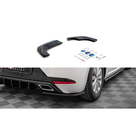 Maxton Design-Lames De Pare-Chocs Arrière Latérales Seat Ibiza FR Mk5 