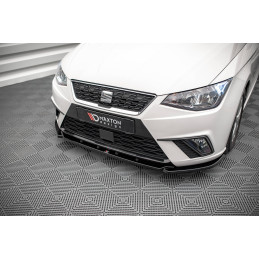 Maxton Design-Lame Du Pare-Chocs Avant V.2 Seat Ibiza FR/ Standard Mk5 