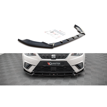 Maxton Design-Lame Du Pare-Chocs Avant V.1 Seat Ibiza FR/ Standard Mk5 